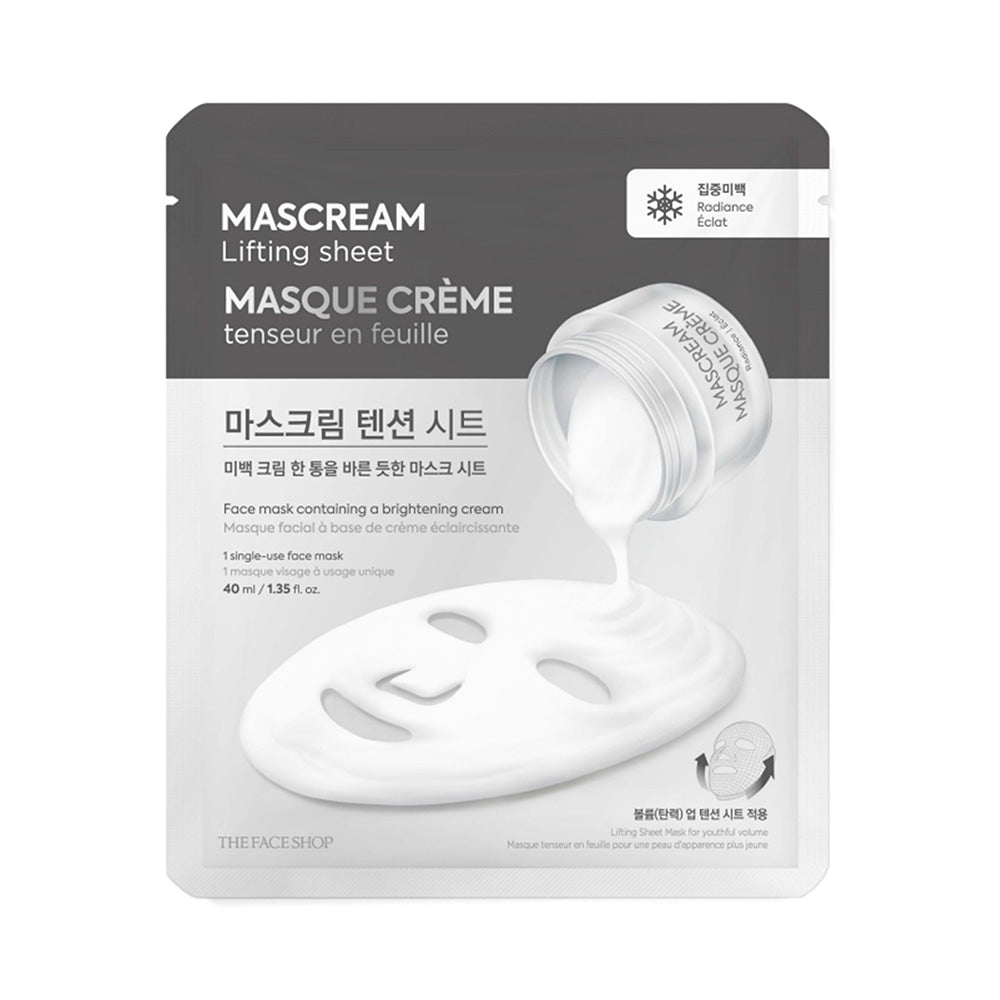 DEEPLY Mascream Lifting Sheet Mask