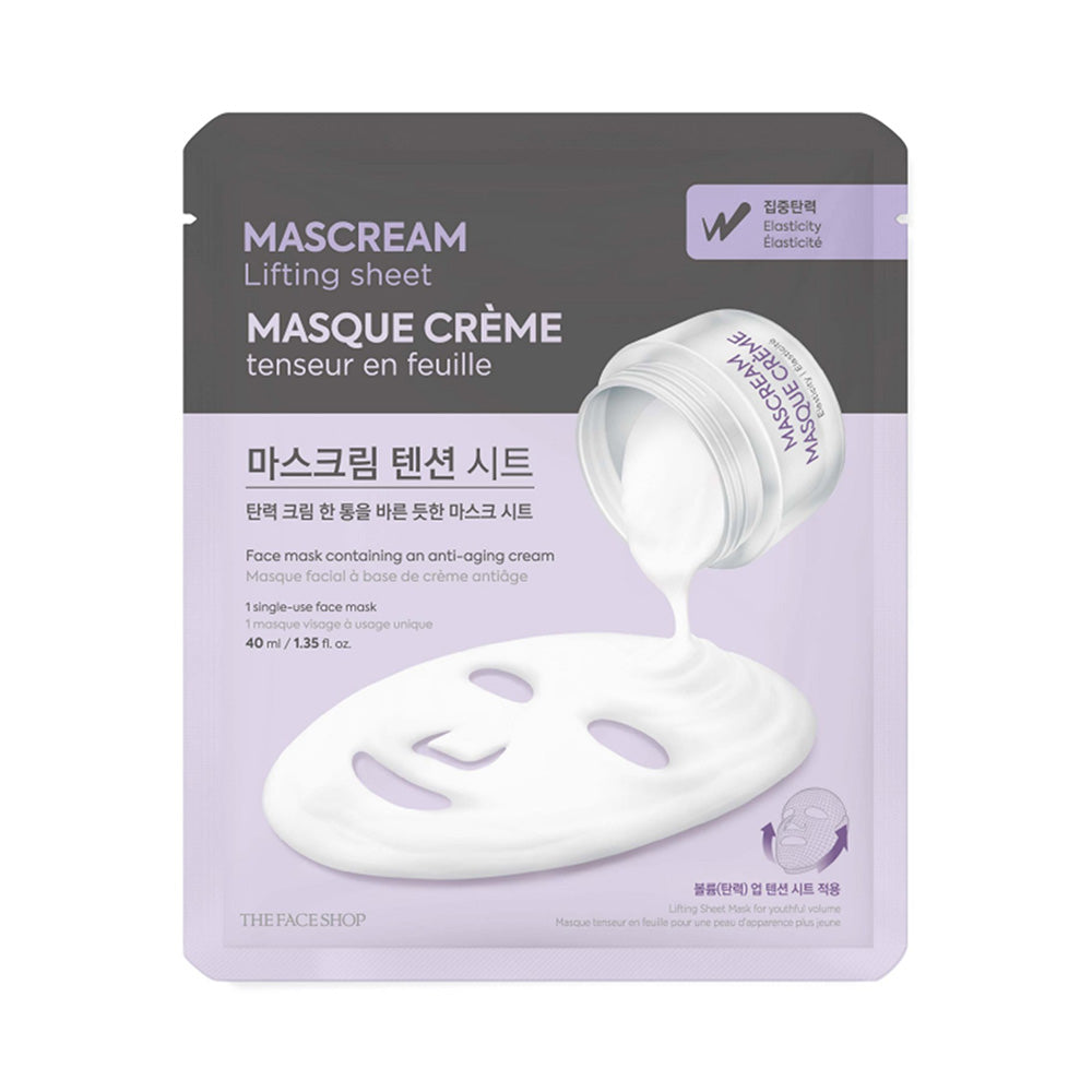 DEEPLY Mascream Lifting Sheet Mask