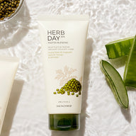 HERB DAY 365 MASTER Blending Facial Foaming Cleanser - Mungbean & Mugwort