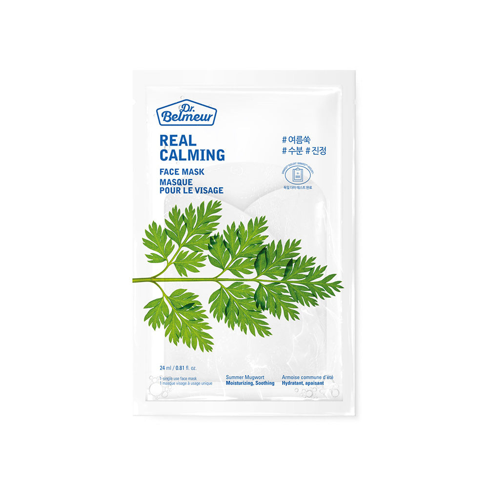 Dr.Belmeur Real Calming Face Mask - Summer Mugwort