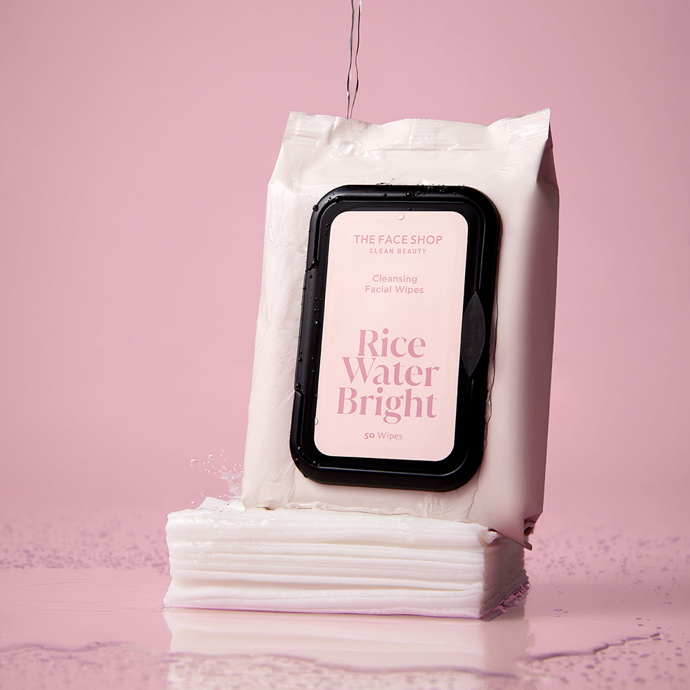 Rice Water Bright Cleansing Facial Wipes