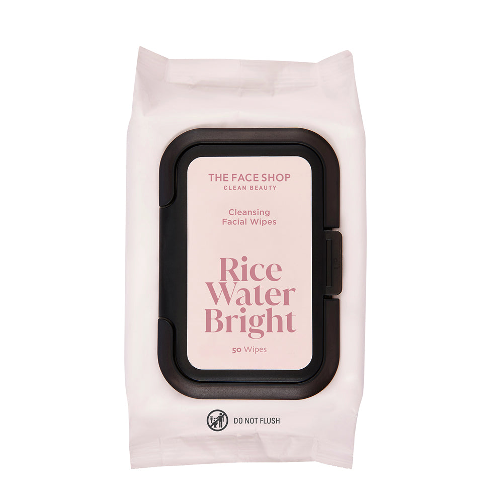 Rice Water Bright Cleansing Facial Wipes