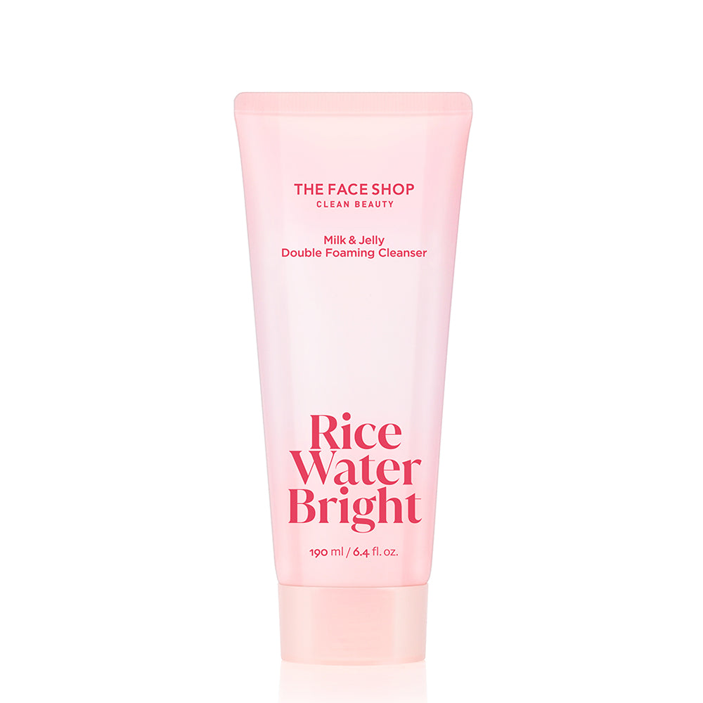 Rice Water Bright Milk & Jelly Double Cleanser