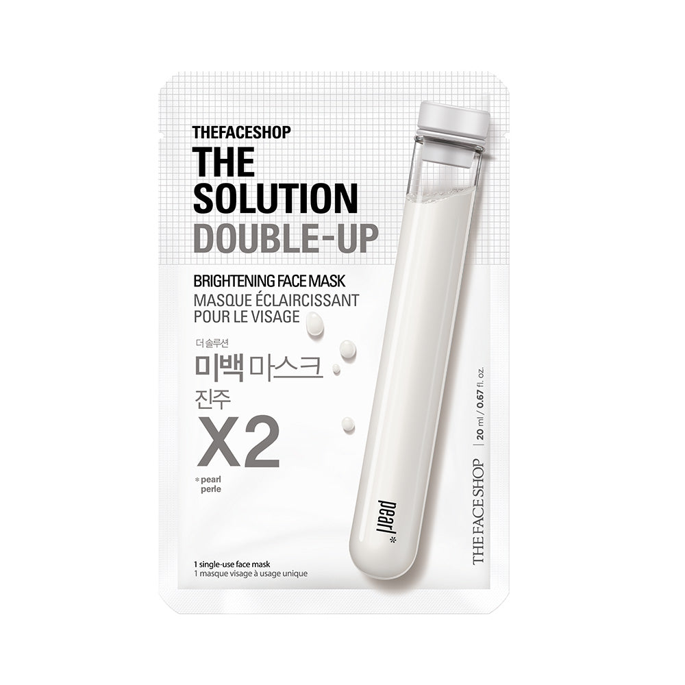 THE SOLUTION Double-Up Face Mask - B4G1 FREE