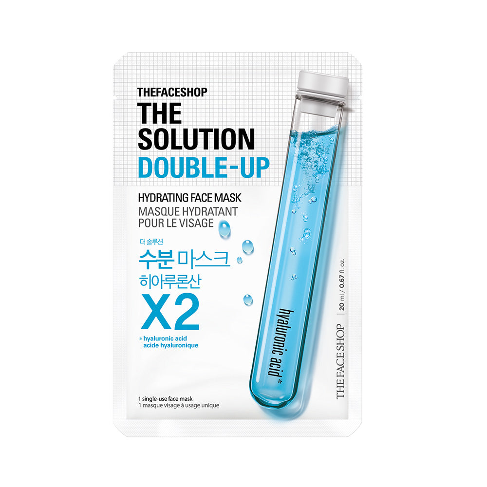 THE SOLUTION Double-Up Face Mask - B4G1 FREE
