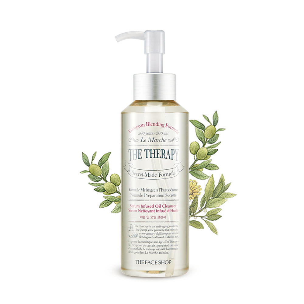the therapy Serum in Oil Cleanser