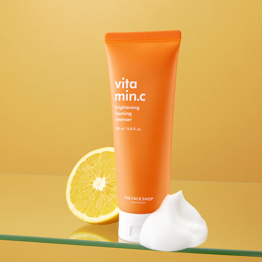 vitamin. c brightening foaming cleanser