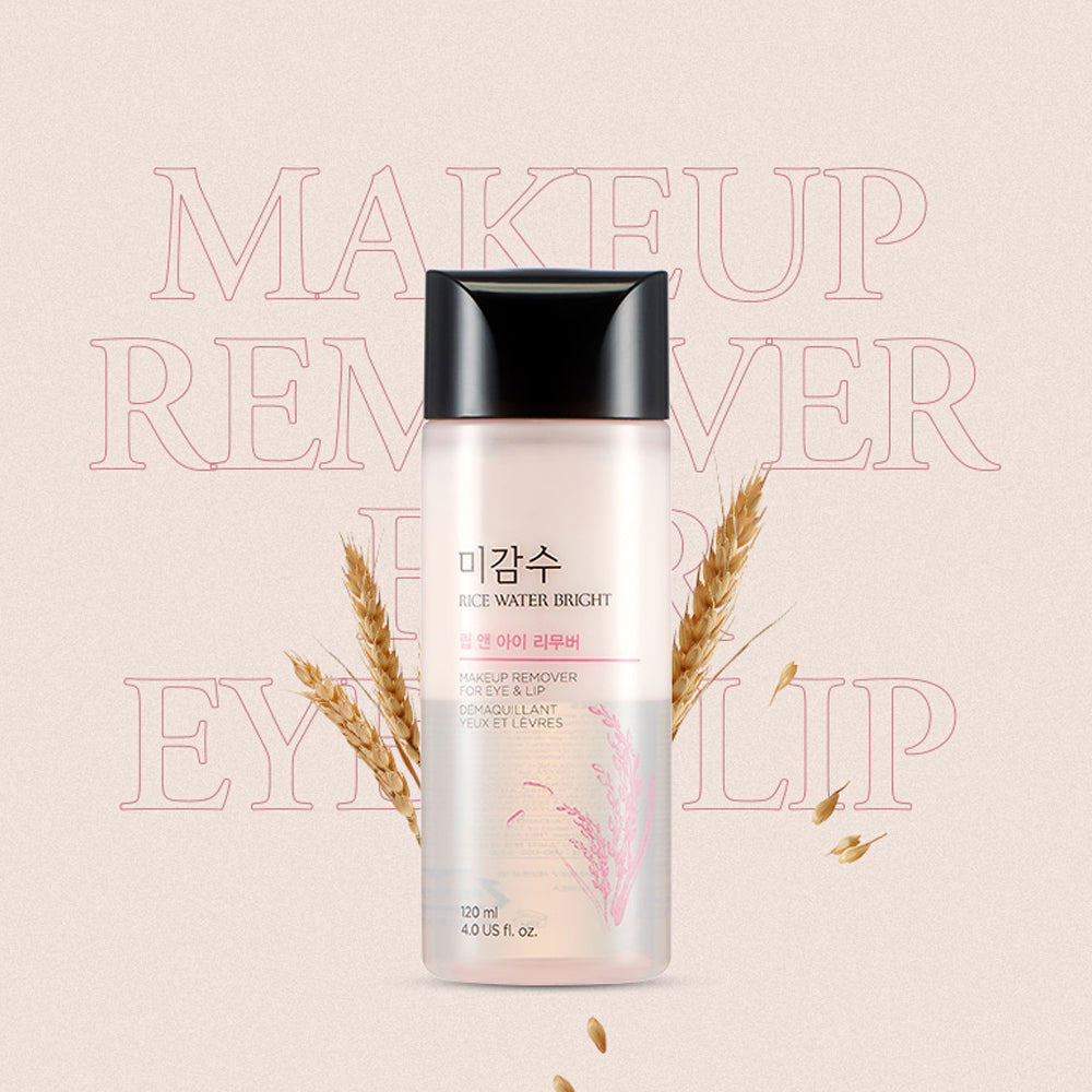 RICE WATER BRIGHT Makeup Remover For Lip&Eye Remover