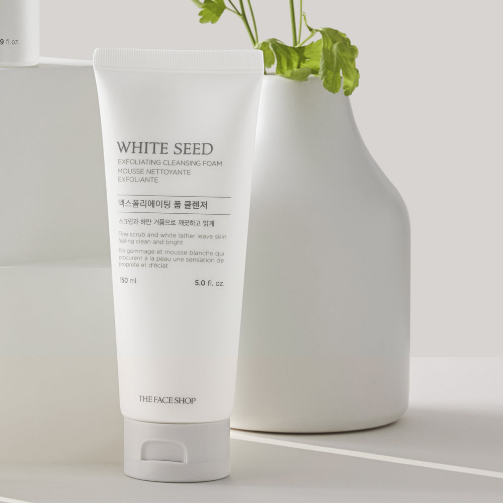 WHITE SEED Exfoliating Cleansing Foam